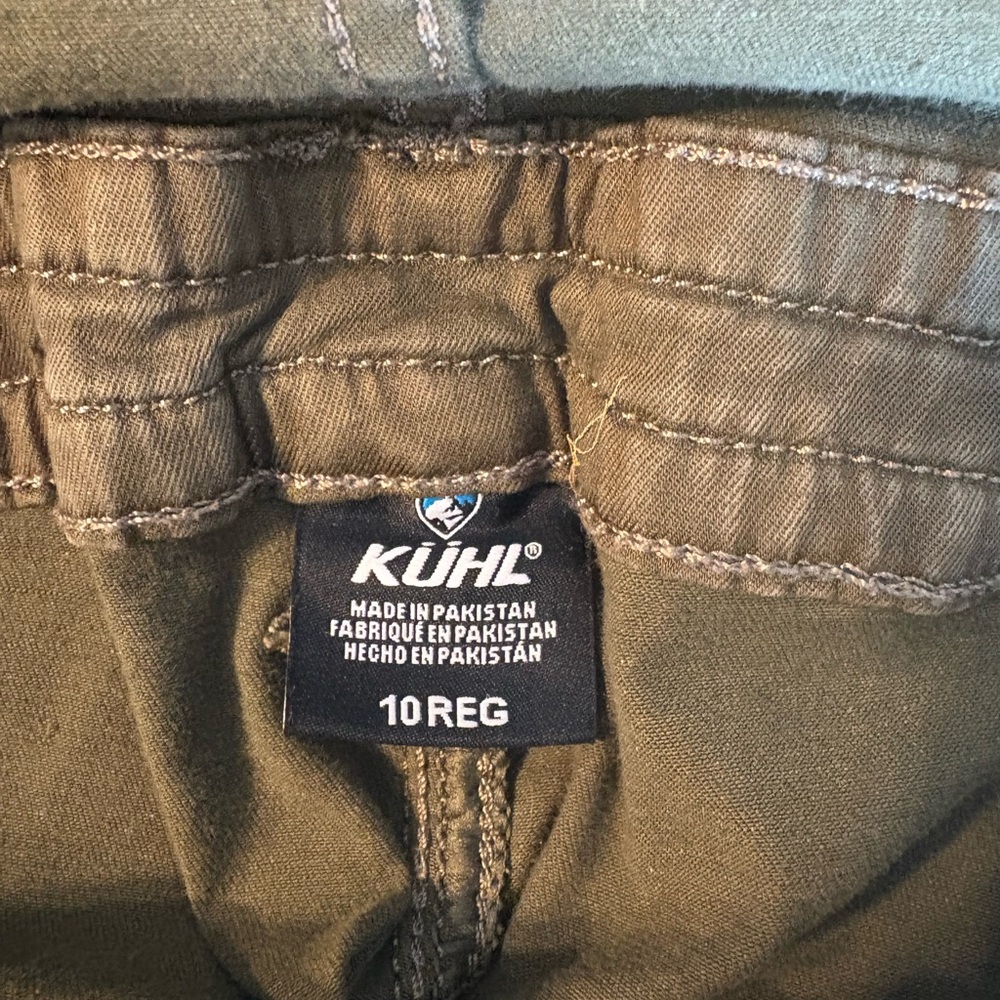 Kuhl Kultivatr Khaki Green Women's Overalls Size 10 x 31 Women’s - Picture 8 of 9